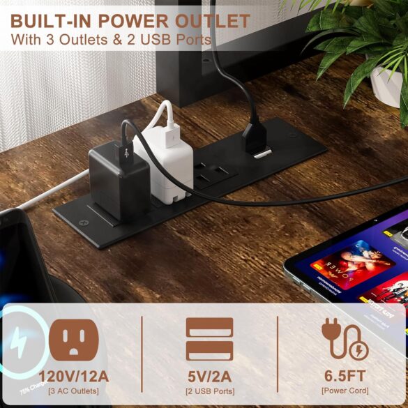 L shaped gaming desk